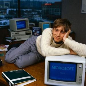 Bill Gates in Teen Beat, 1985
