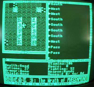 Quest I - Ultima clone for the BBC Micro