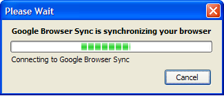 Google browser sync