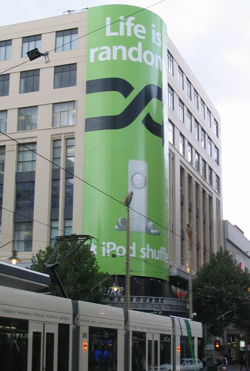 iPod Shuffle poster