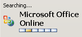 Searching Microsoft Office online