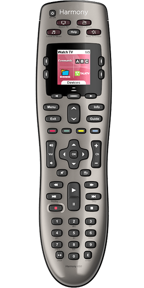 ロジテック　Logitech Harmony 650 Remote Control 　シルバー g6bh9ry